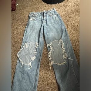 american eagle jeans size 6 barely worn